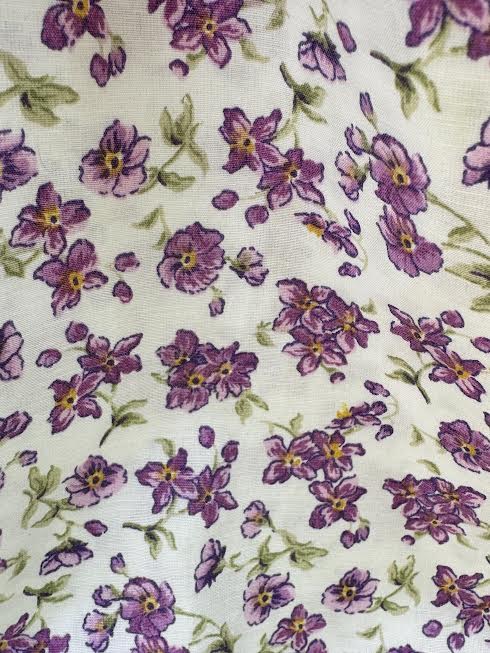 Pillowcase Dress 2 T purple violets