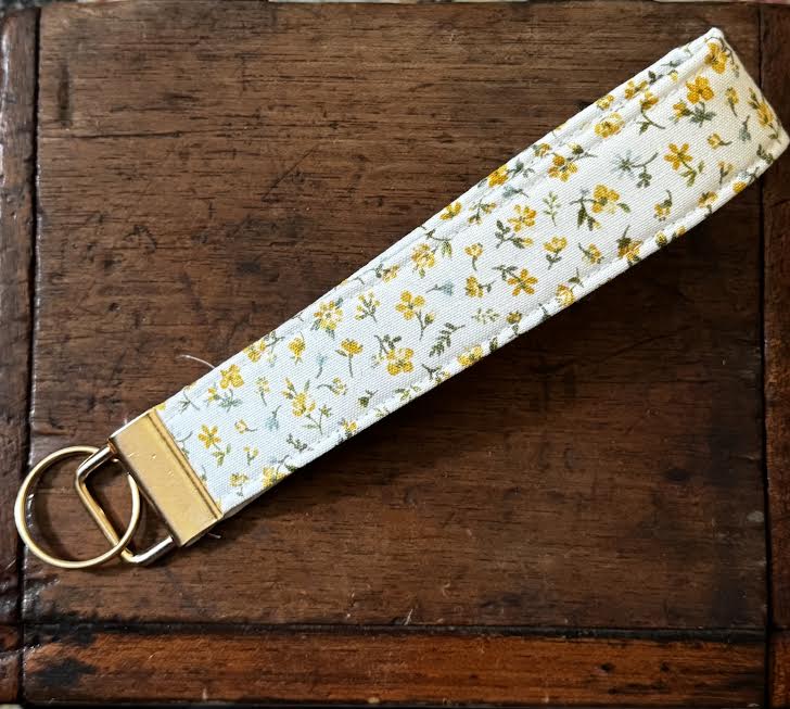 Handmade Wristlet Key Fob – 6" Wrist Strap
