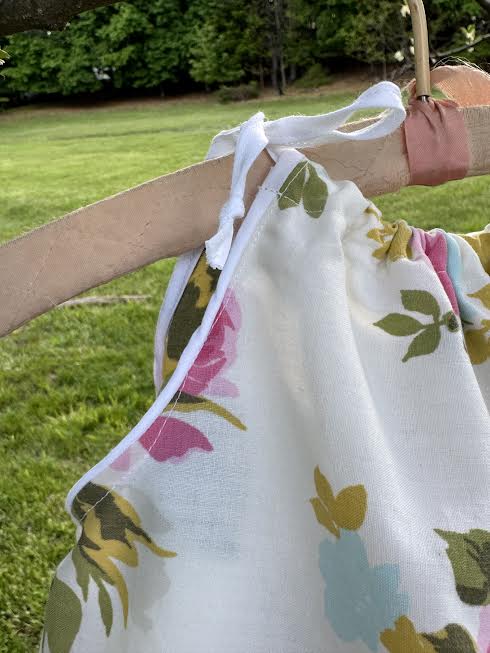 Pillowcase Dress 3 T Pink Roses