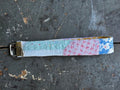 Vintage Quilt Wristlet Key Fob – 6.5" Long