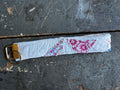 Vintage Quilt Wristlet Key Fob – 6.5" Long