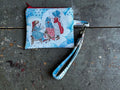 Vintage 1976 Holly Hobby Betsy Ross Coin Purse with Key Fob